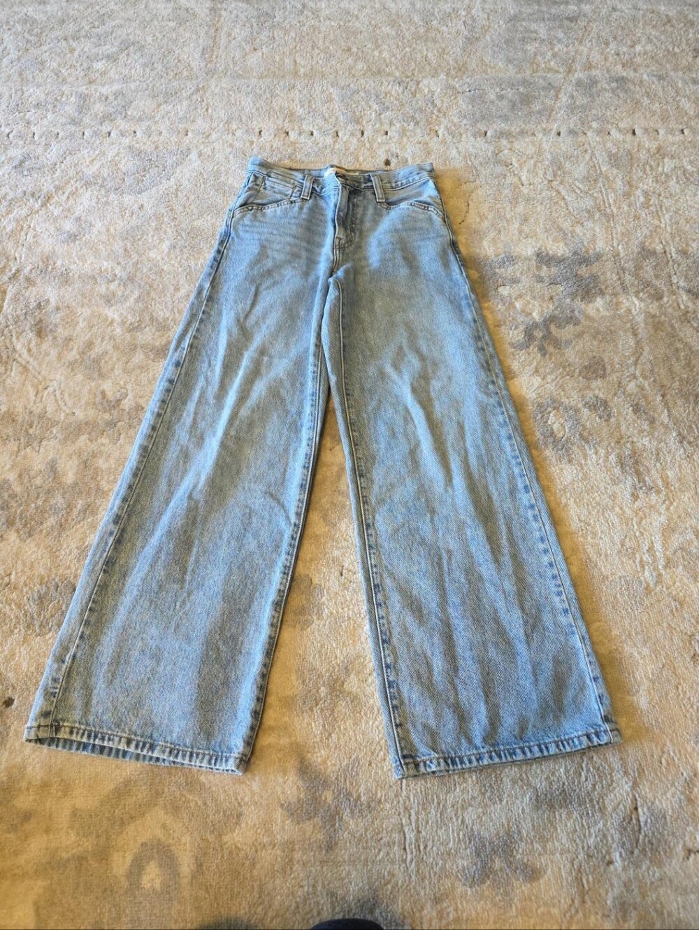 Levi’s ’94 Baggy Wide Leg Jeans 24 Light Wash Blue Baggy 90s Y2K